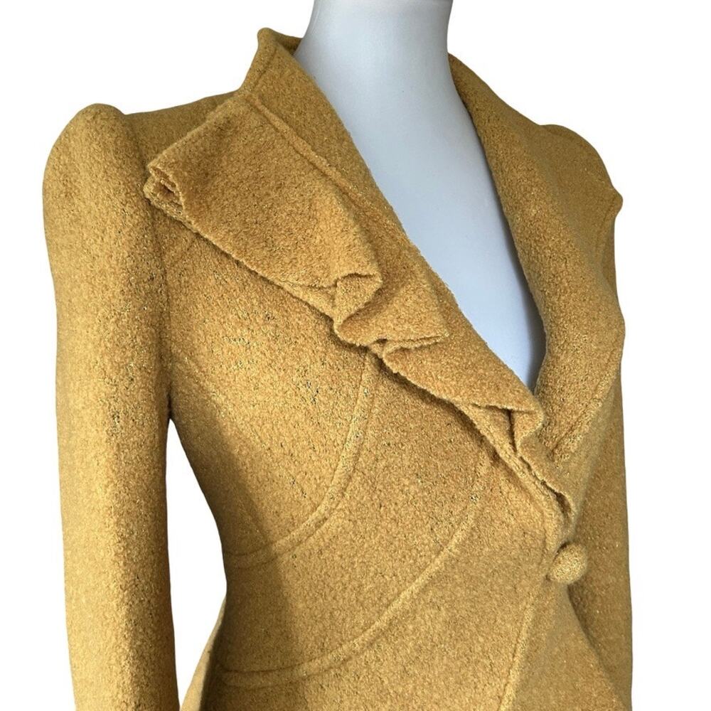Vintage Nanette Lepore Architectural Peplum Blazer - Picture 2 of 7